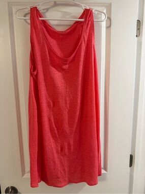 Eileen Fisher Coral Pink Sleeveless tunic / Tank top